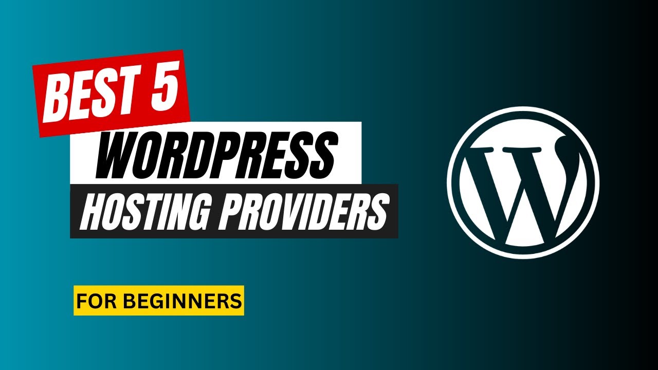 'Video thumbnail for Discover the Top 5 Best Web Hosting Services for Beginners'