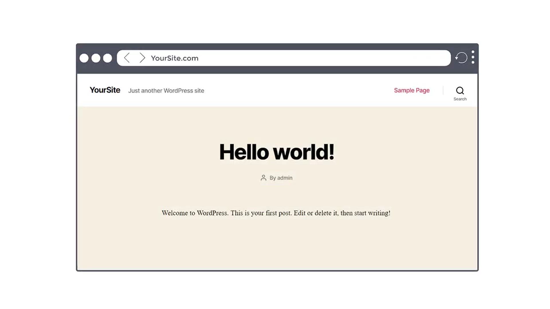 'Video thumbnail for How to Install a WordPress Theme'