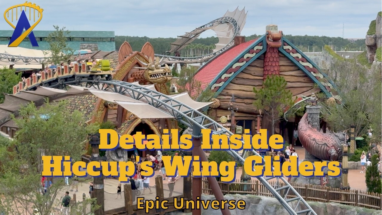 'Video thumbnail for Full Walk-Through Hiccup's Wing Gliders Queue at Epic Universe'
