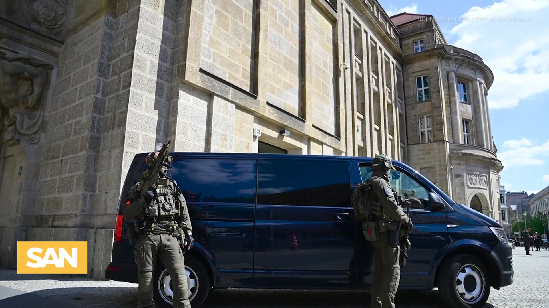 'Video thumbnail for Alleged Iranian spy arrested for tracking Jewish sites in Europe'