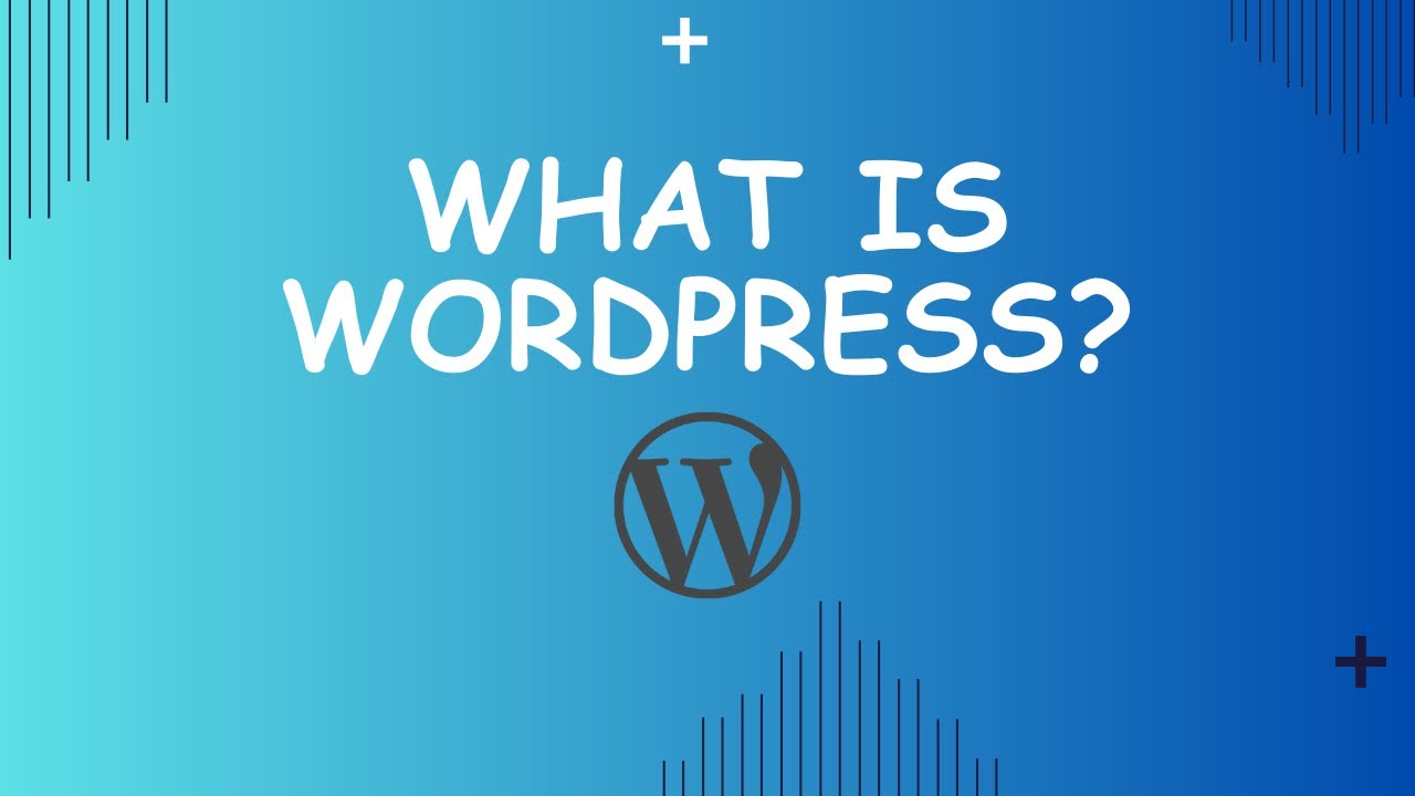 Video thumbnail for What is WordPress? Explained for Beginners