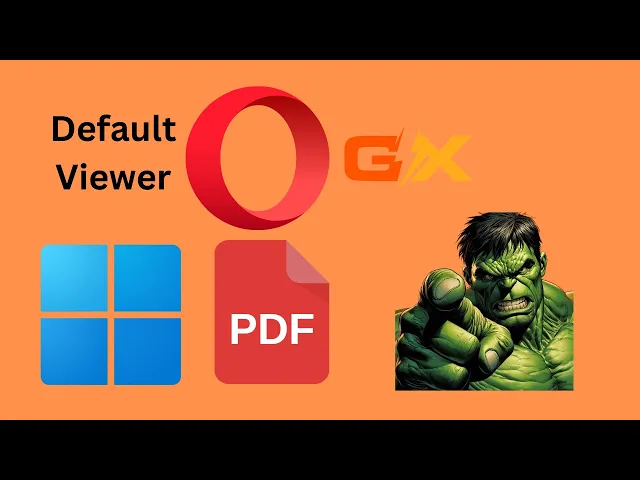 'Video thumbnail for How to Make Opera GX Your Default PDF Viewer on Windows 11 | GearUpWindows Tutorial'