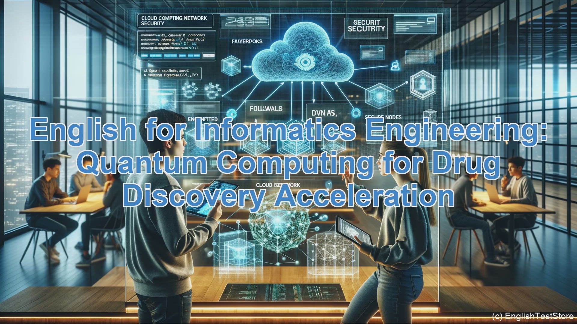 'Video thumbnail for English Conversation for Informatics Engineering: Quantum Computing for Drug Discovery Acceleration'