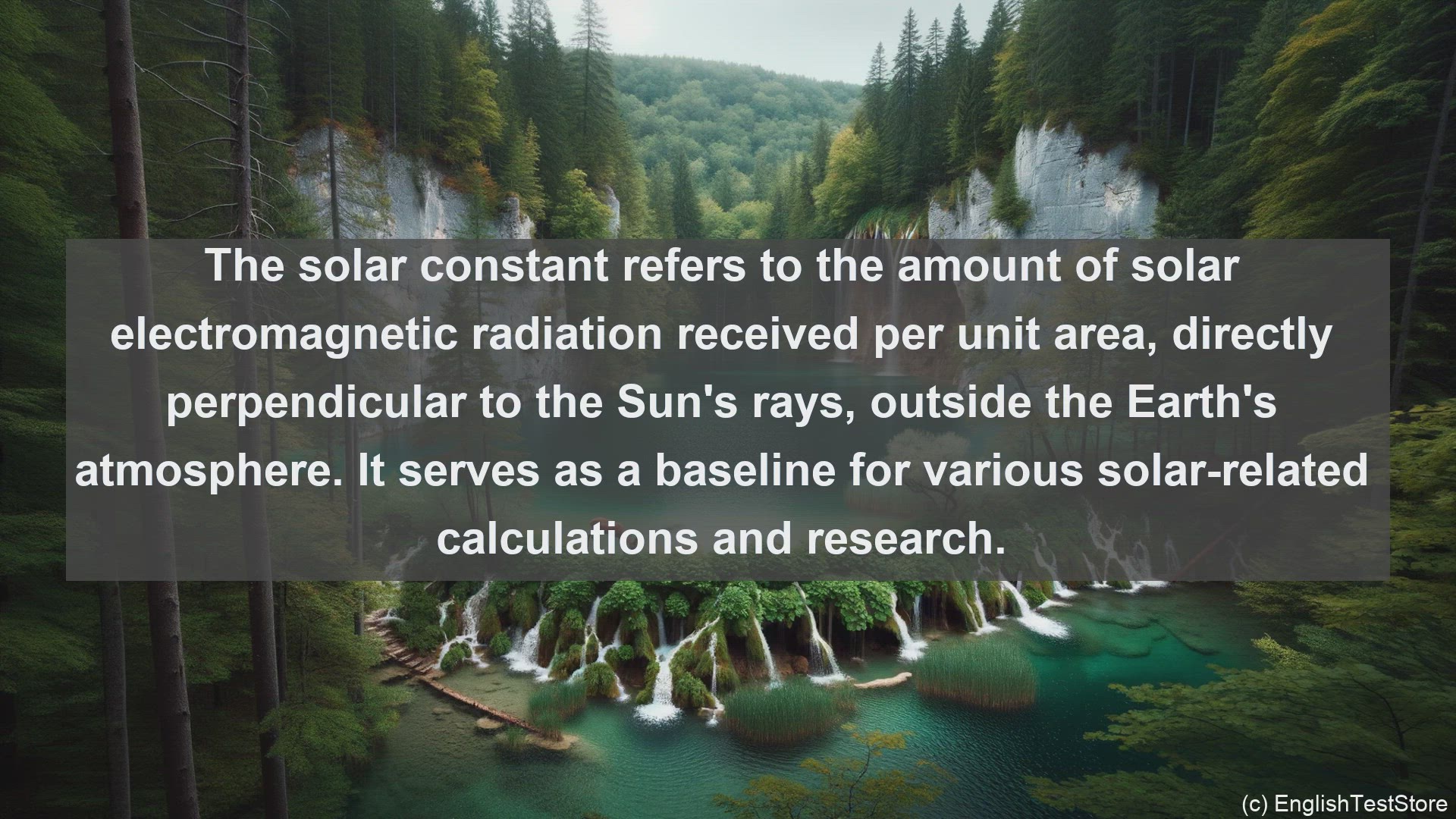 'Video thumbnail for Solar constant in science  definition and examples'
