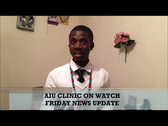 Video thumbnail for AIU Clinic on Watch. Visit it OOHH #AIU #Journalism #News #Clinic #johnselephilip #Dr.Margret #Lucy