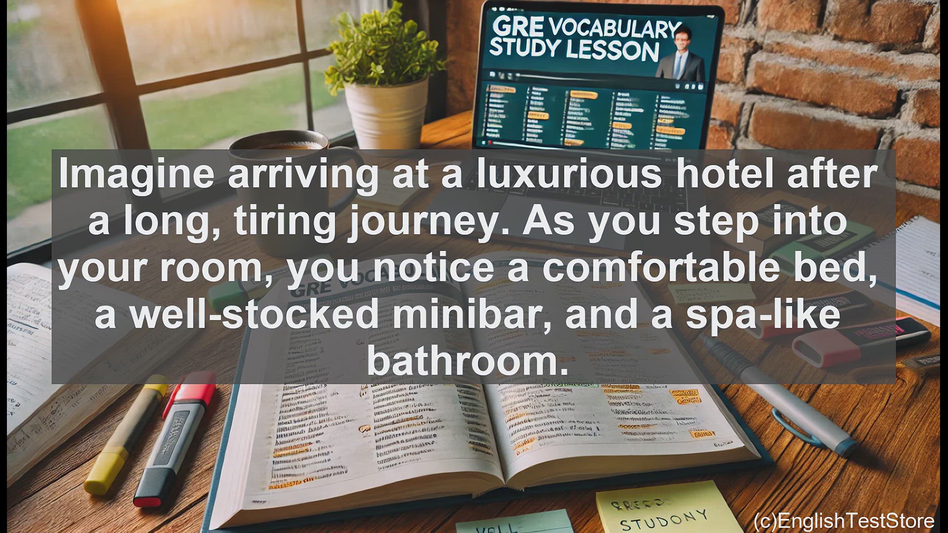 'Video thumbnail for GRE Vocabulary Lesson: Exploring the Comforts and Conveniences of Amenities'