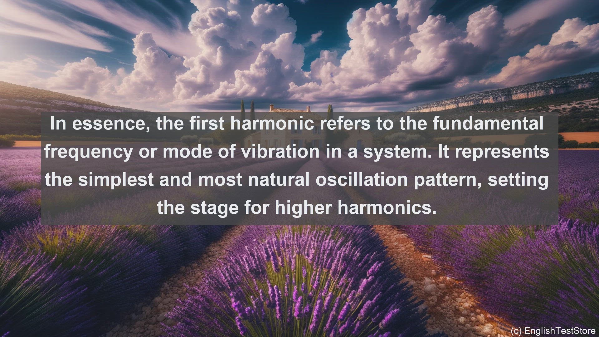 'Video thumbnail for Rst harmonic in science  definition and examples'