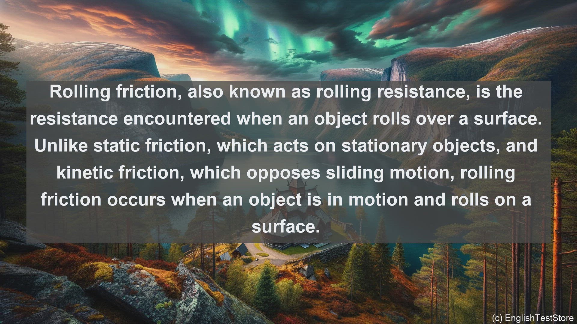 'Video thumbnail for Rolling friction in science  definition and examples'