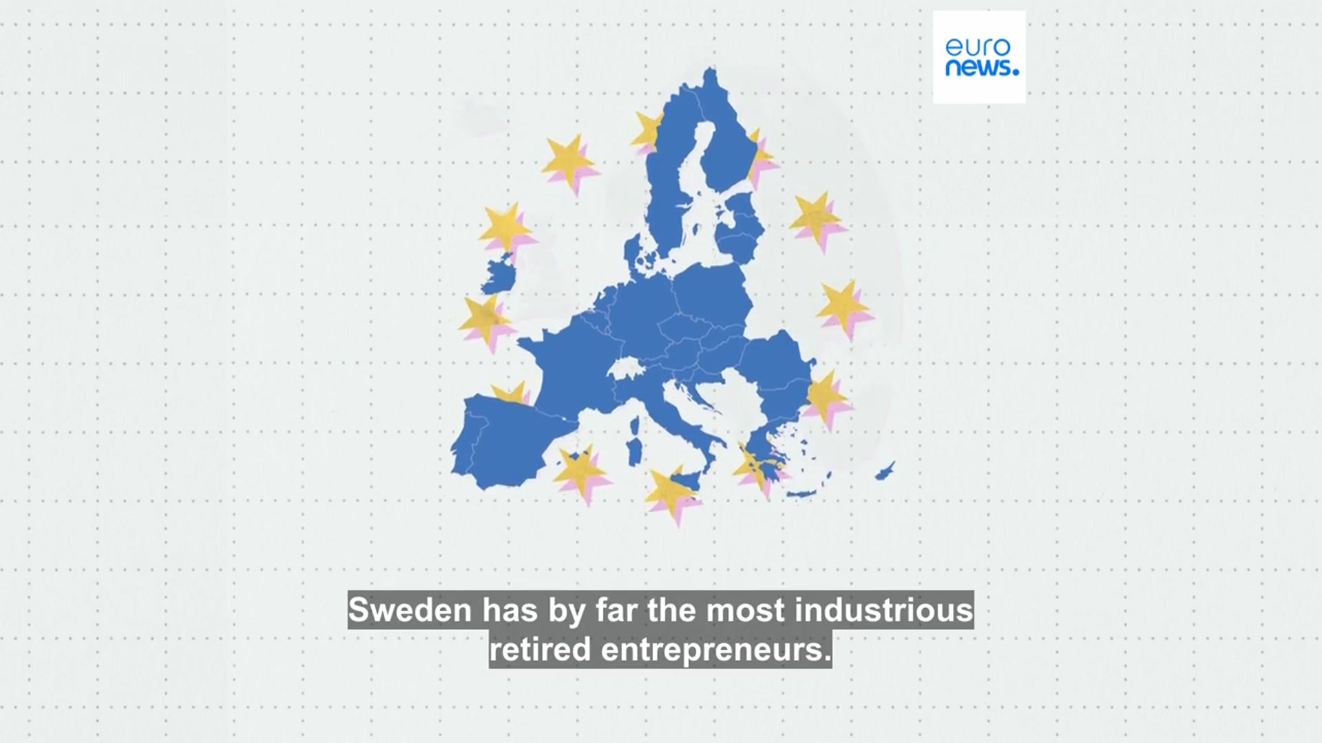'Video thumbnail for Unstoppable grafters: The EU countries with the highest rates of pensioners working after retirement'