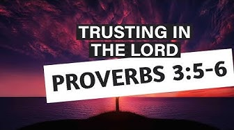 Video thumbnail for The Mind-Boggling TRUST Experiment - Proverbs 3:5-6 Demystified!
