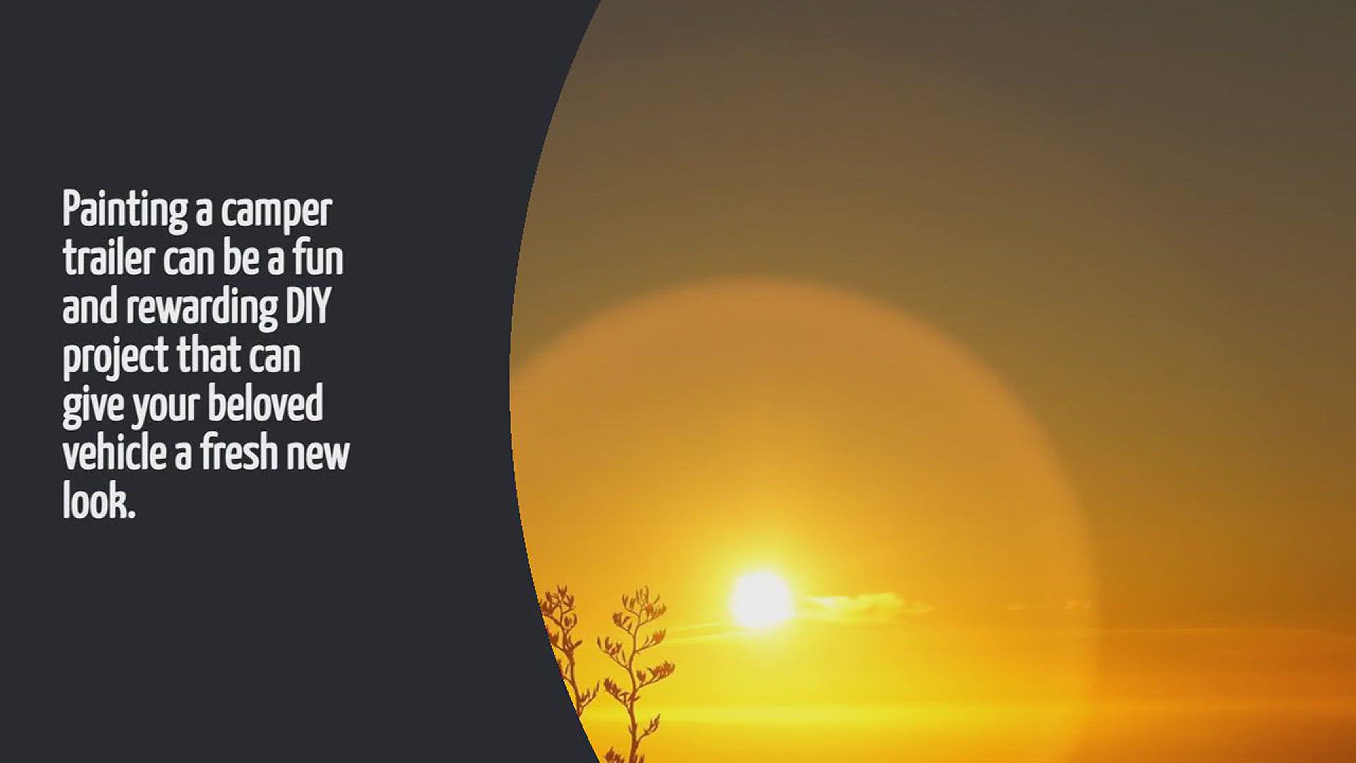 Video thumbnail for How To Paint A Camper Trailer