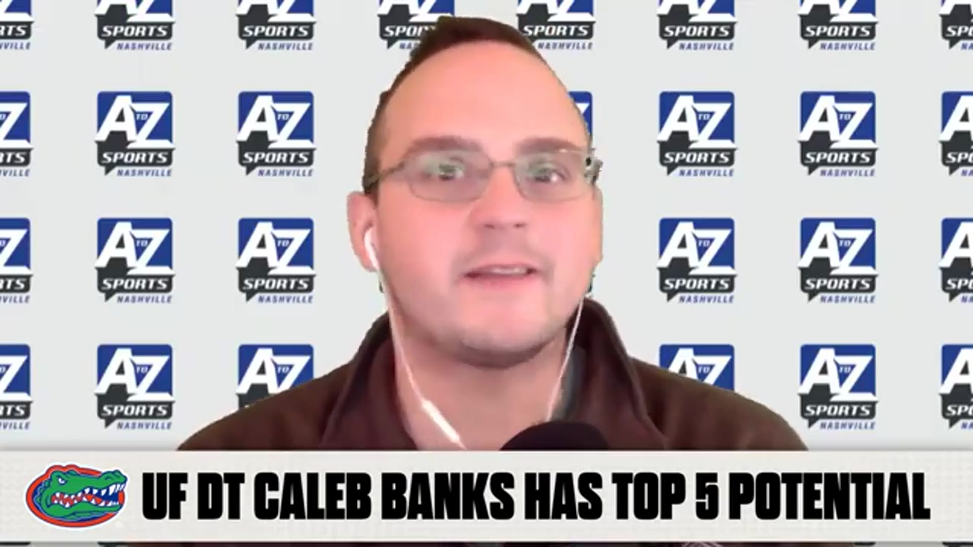'Video thumbnail for a to z sports film room: caleb banks: the florida gators' 2026 nfl draft prospect you need to know!'