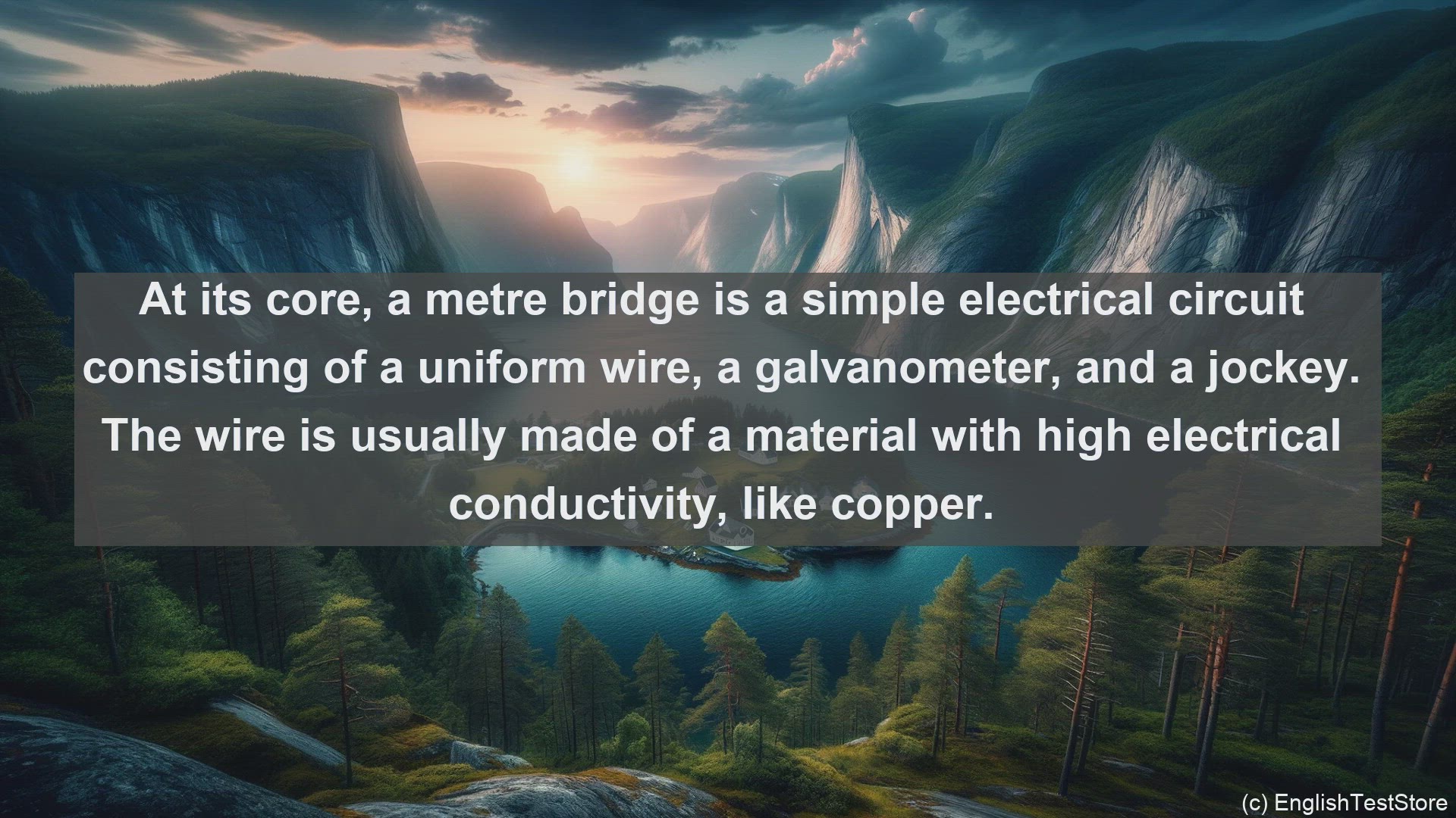 'Video thumbnail for Metre bridge in science  definition and examples'