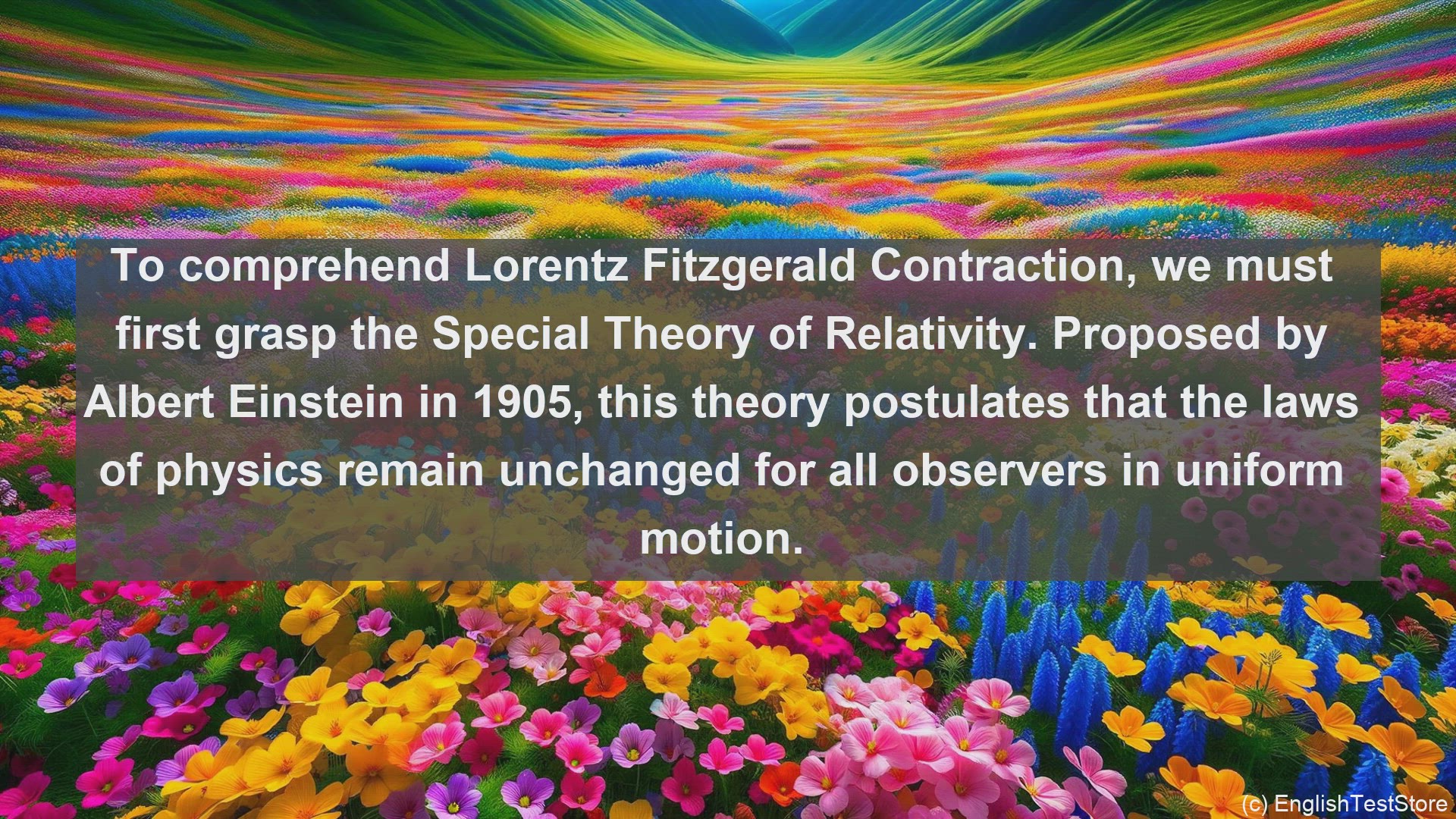'Video thumbnail for Lorentz fitzgerald contraction in science  definition and examples'