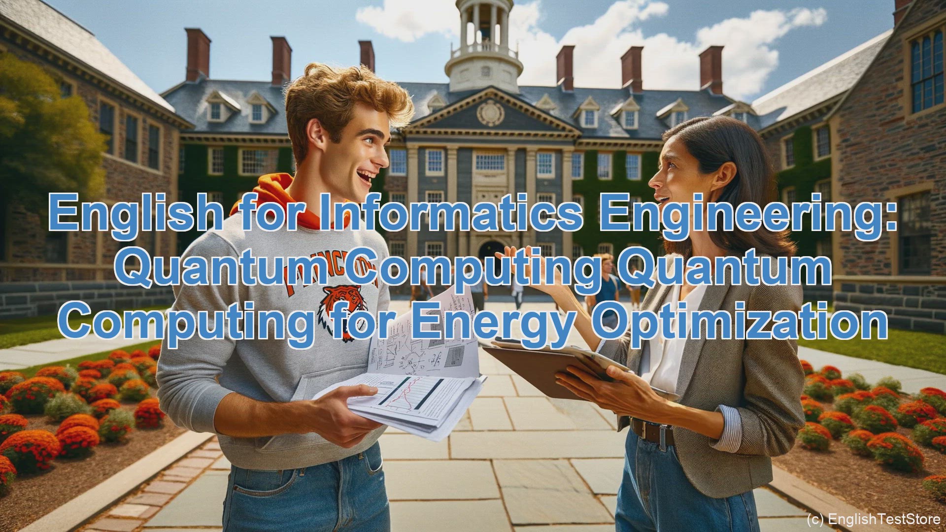 'Video thumbnail for English Conversation for Informatics Engineering: Quantum Computing Quantum Computing for Energy Optimization'