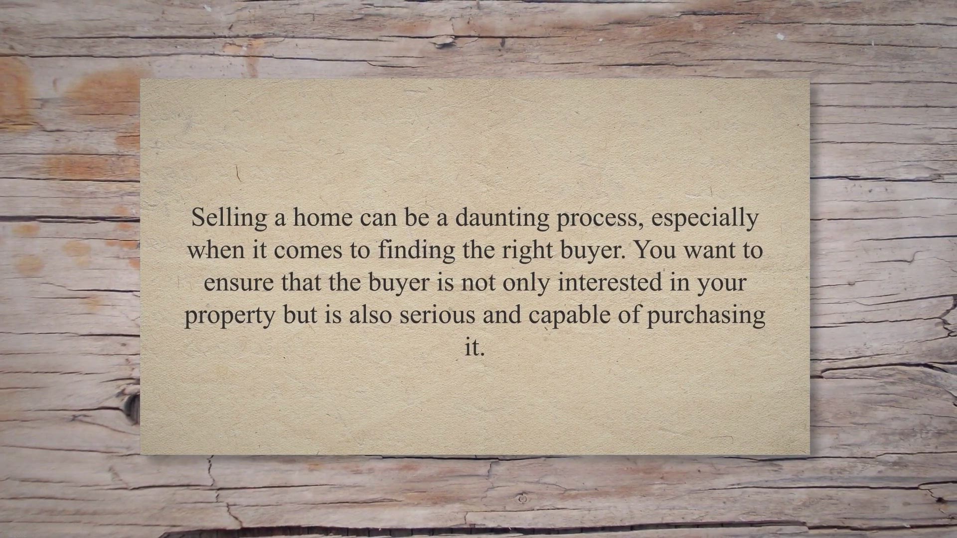 'Video thumbnail for 7 Questions To Discover About A Potential Buyer In Selling Your Home '