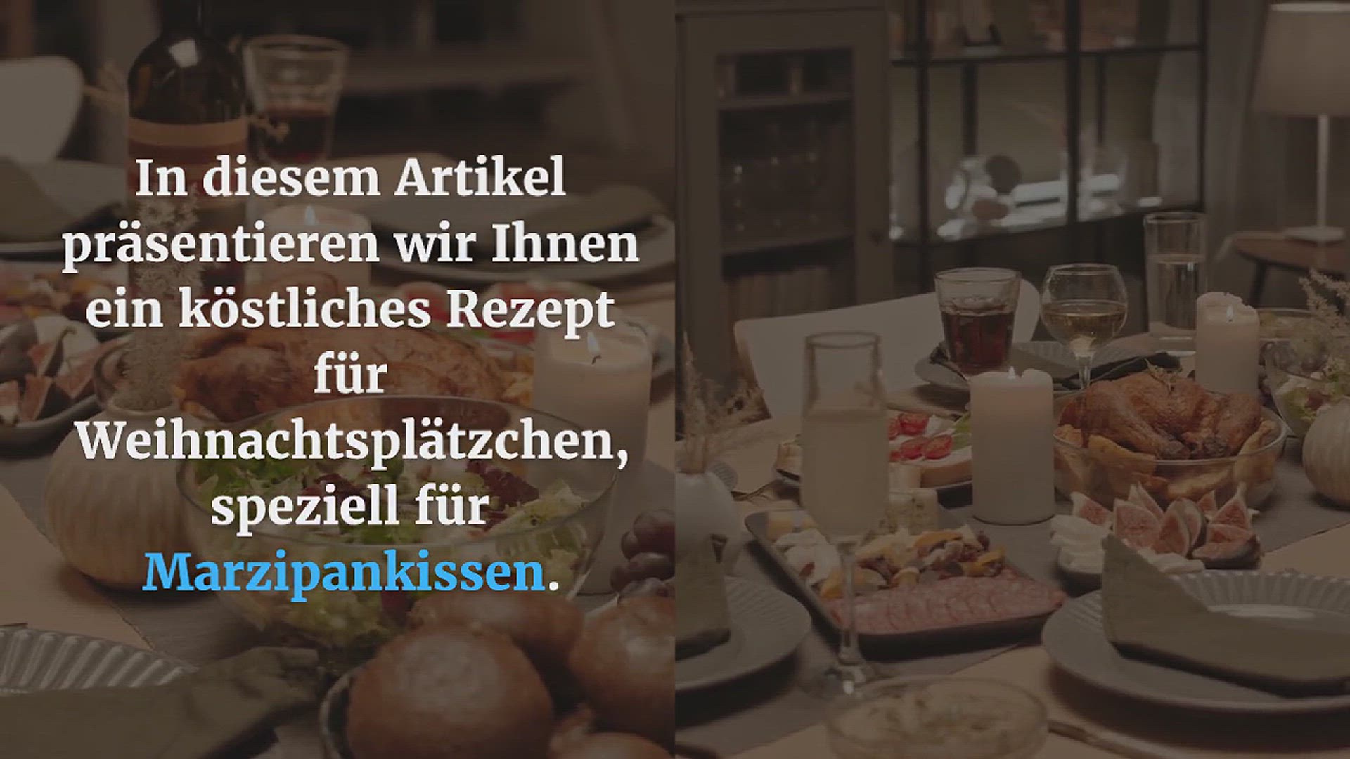 Video thumbnail for Rezept für Weihnachtsplätzchen: Marzipankissen