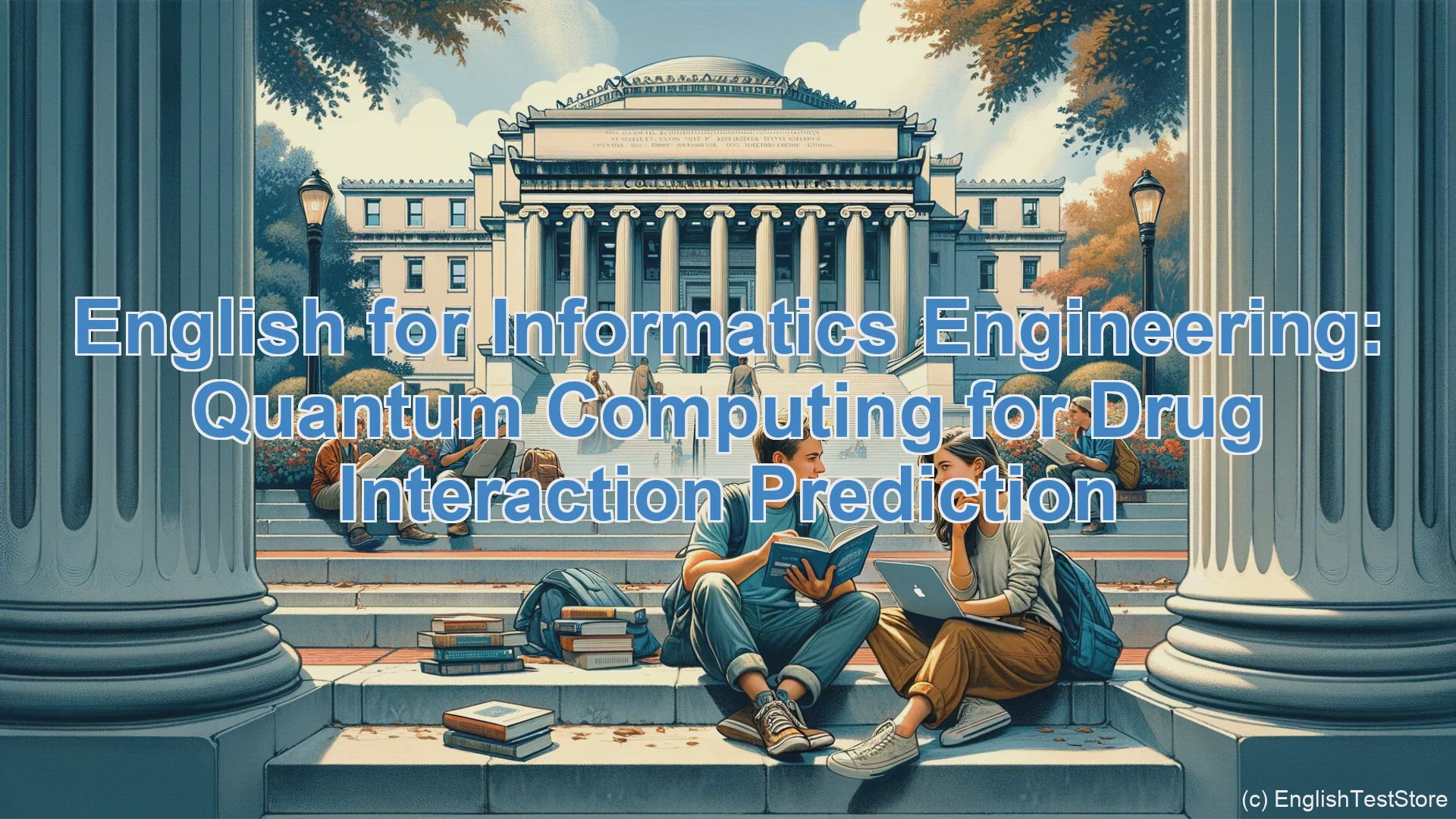 'Video thumbnail for English Conversation for Informatics Engineering: Quantum Computing for Drug Interaction Prediction'