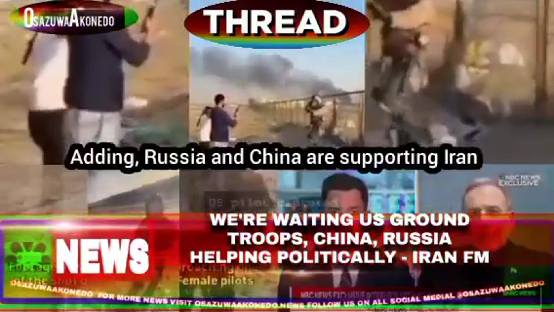 Video thumbnail for NewsThread @10pm 6 3