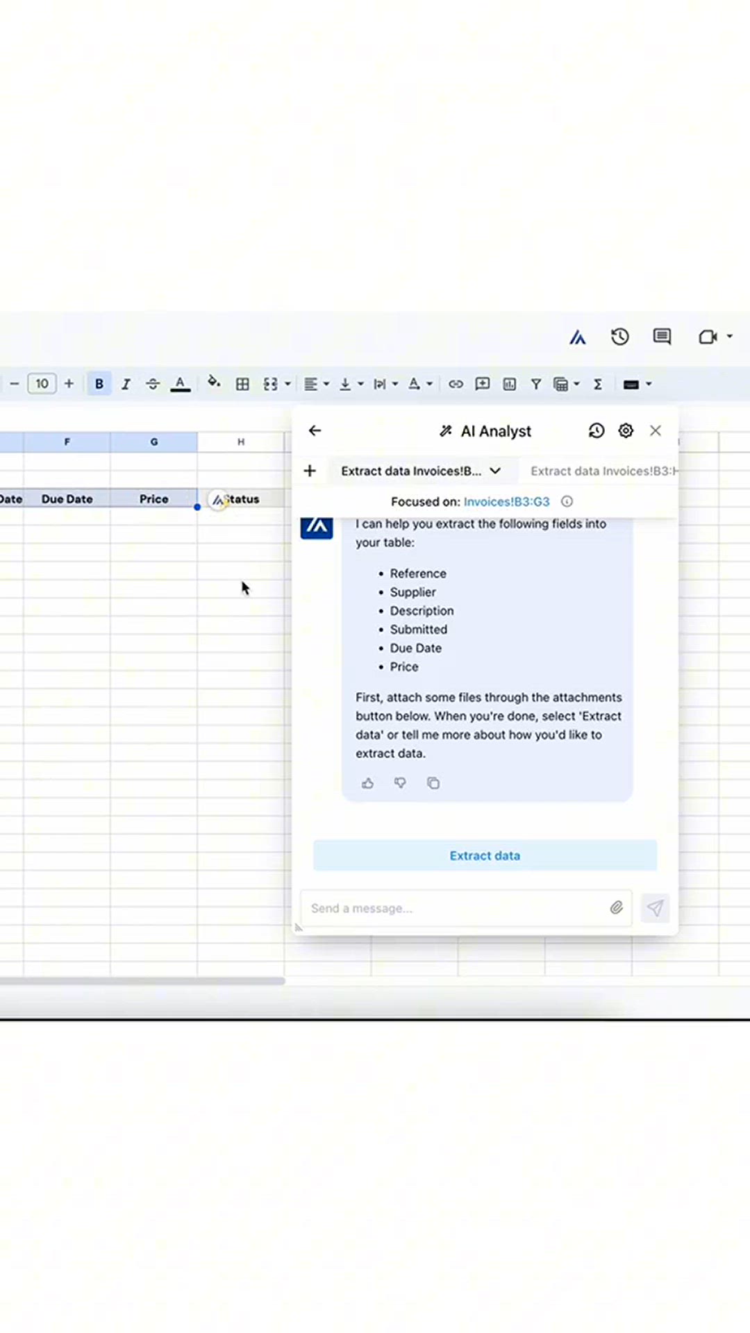 Video thumbnail for Are you still typing your data manually in #GoogleSheets