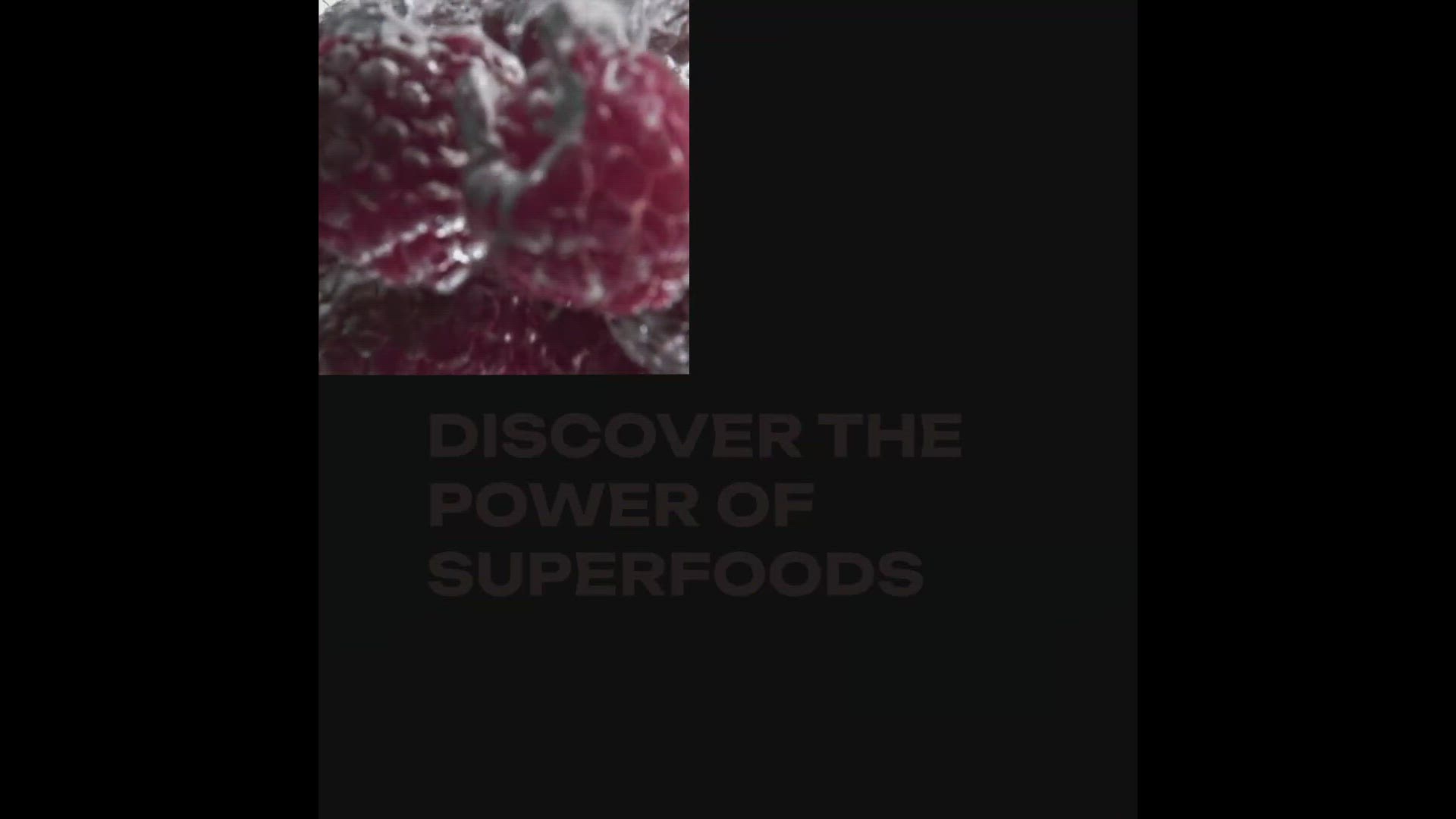 'Video thumbnail for Must have superfoods'