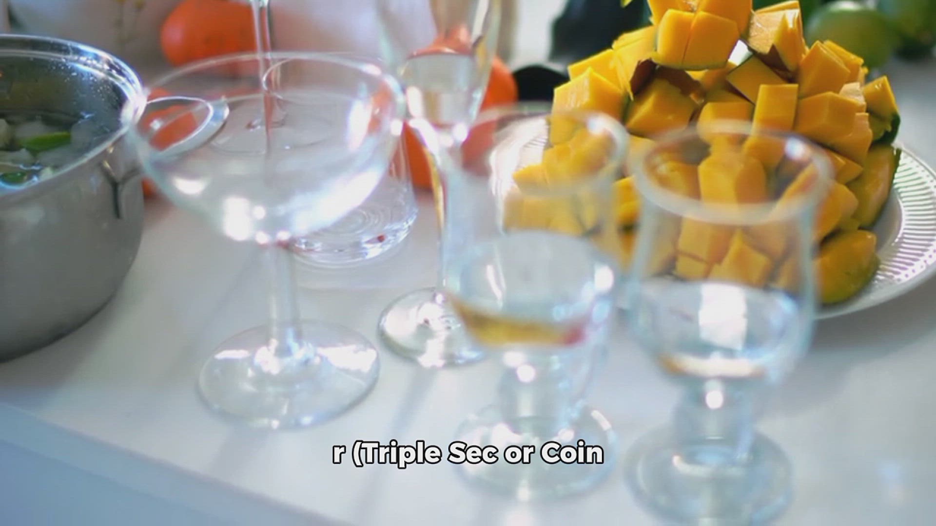 Video thumbnail for white sangria recipe