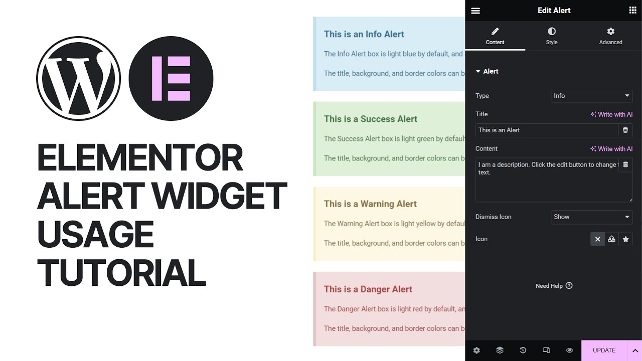 'Video thumbnail for How To Use Notification Bar in WordPress For Free_ Alert Widget Elementor Plugin Tutorial ⚠️'