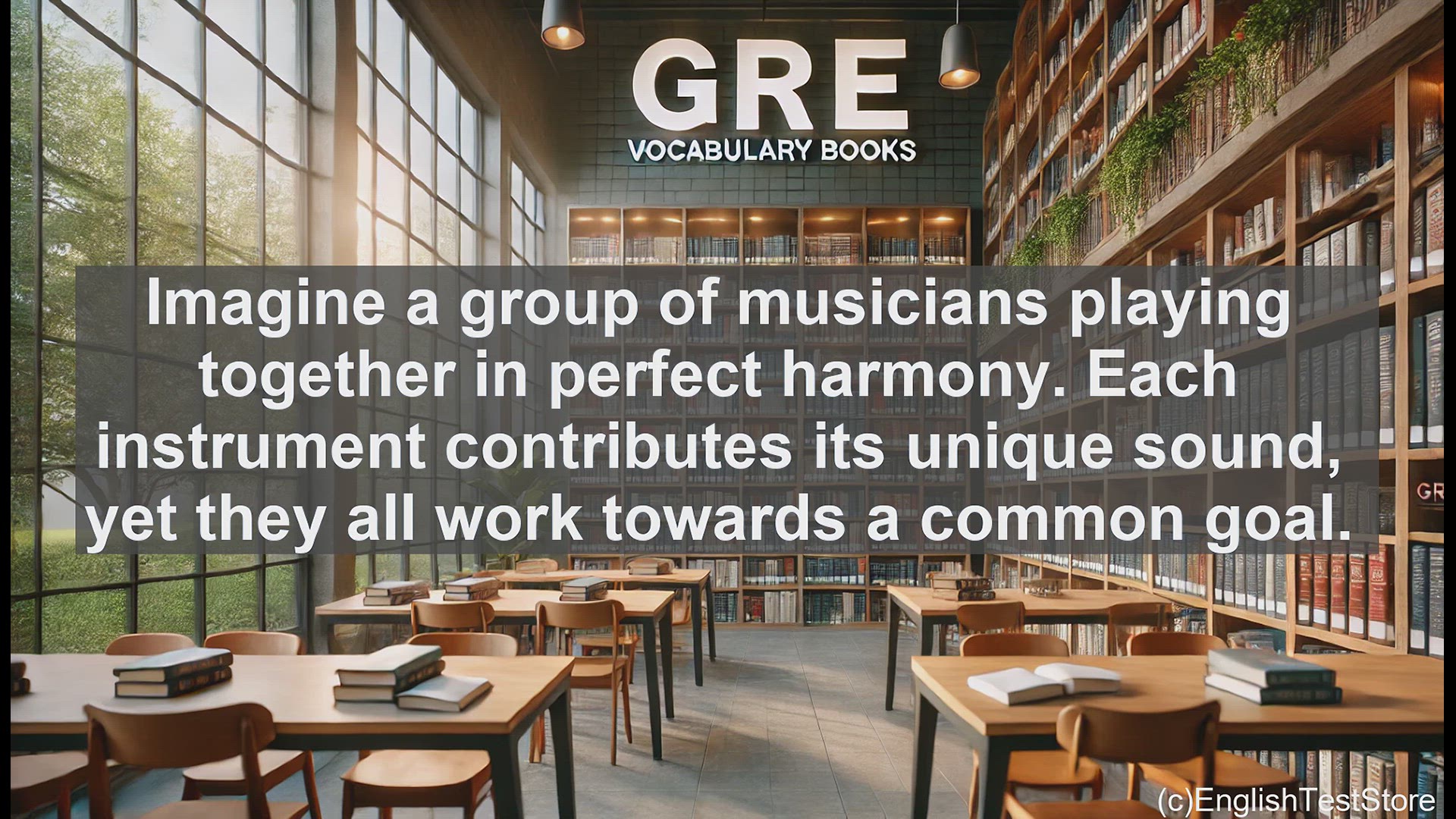 'Video thumbnail for GRE Vocabulary Lesson: The Power of Concerted Efforts'