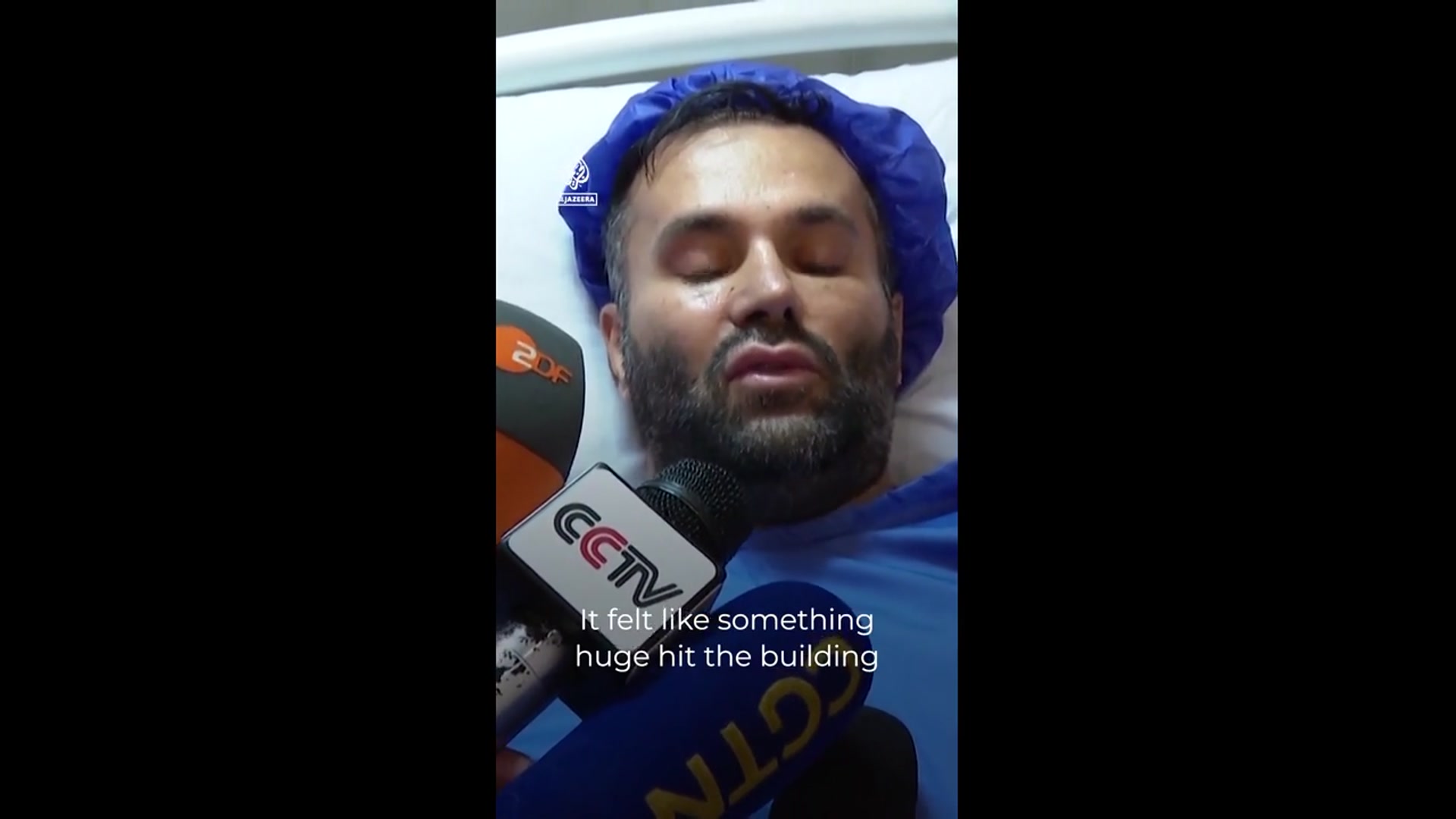 'Video thumbnail for Iranian families mourn lost relatives and shattered homes'