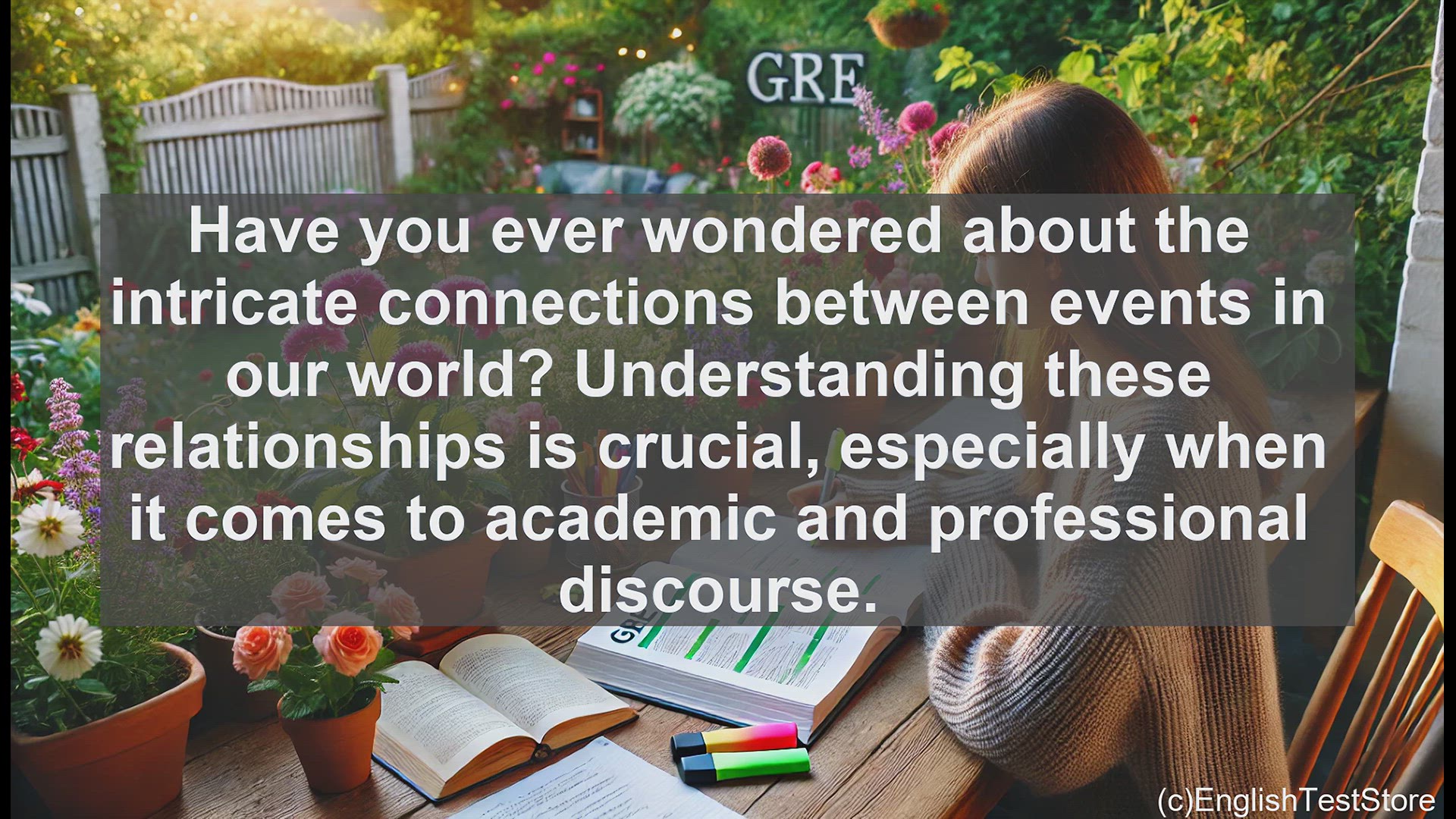 'Video thumbnail for GRE Vocabulary Lesson: Exploring the Concept of Causal Relationships'
