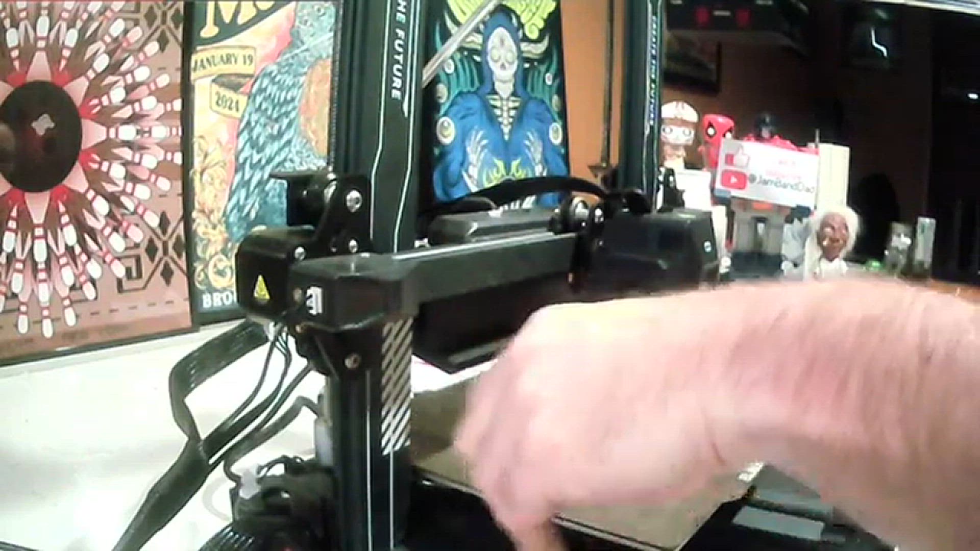 video of: 3D Printer repair - How to Replace a Print Head Extruder