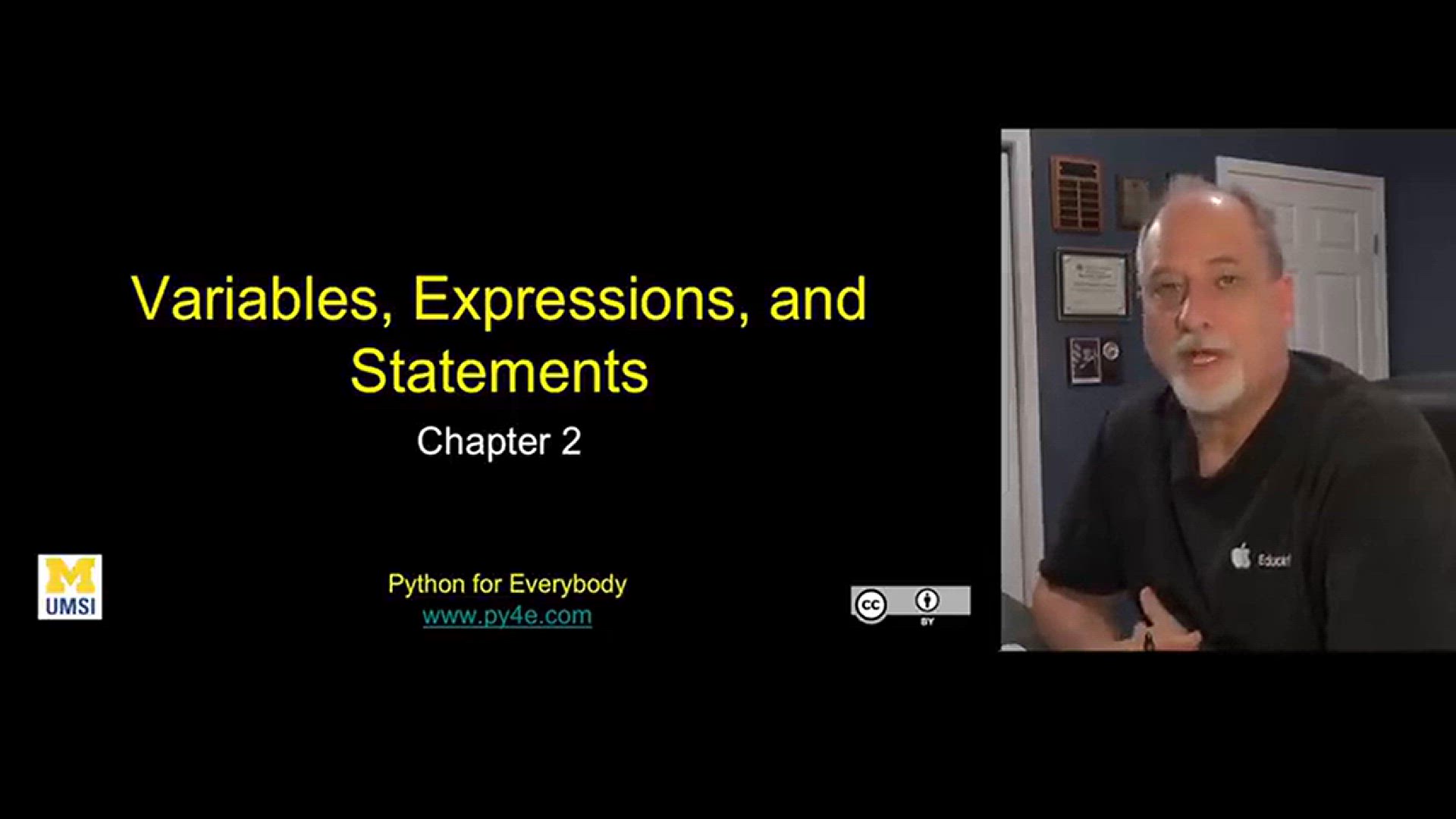 'Video thumbnail for Variables, Expressions & Statements (Part 7) - Python Basics - Python for Beginner Series'