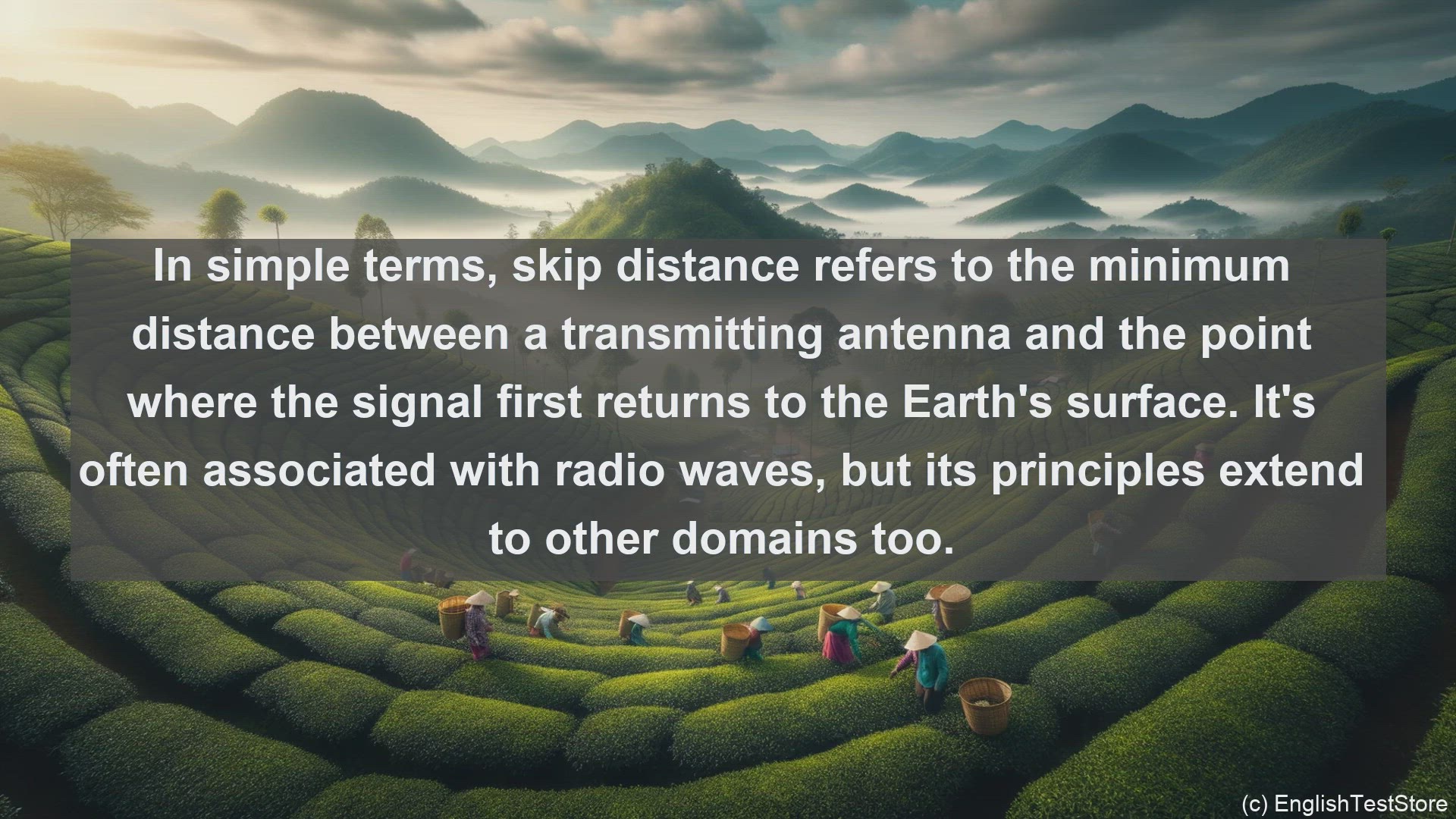 'Video thumbnail for Skip distance in science  definition and examples'