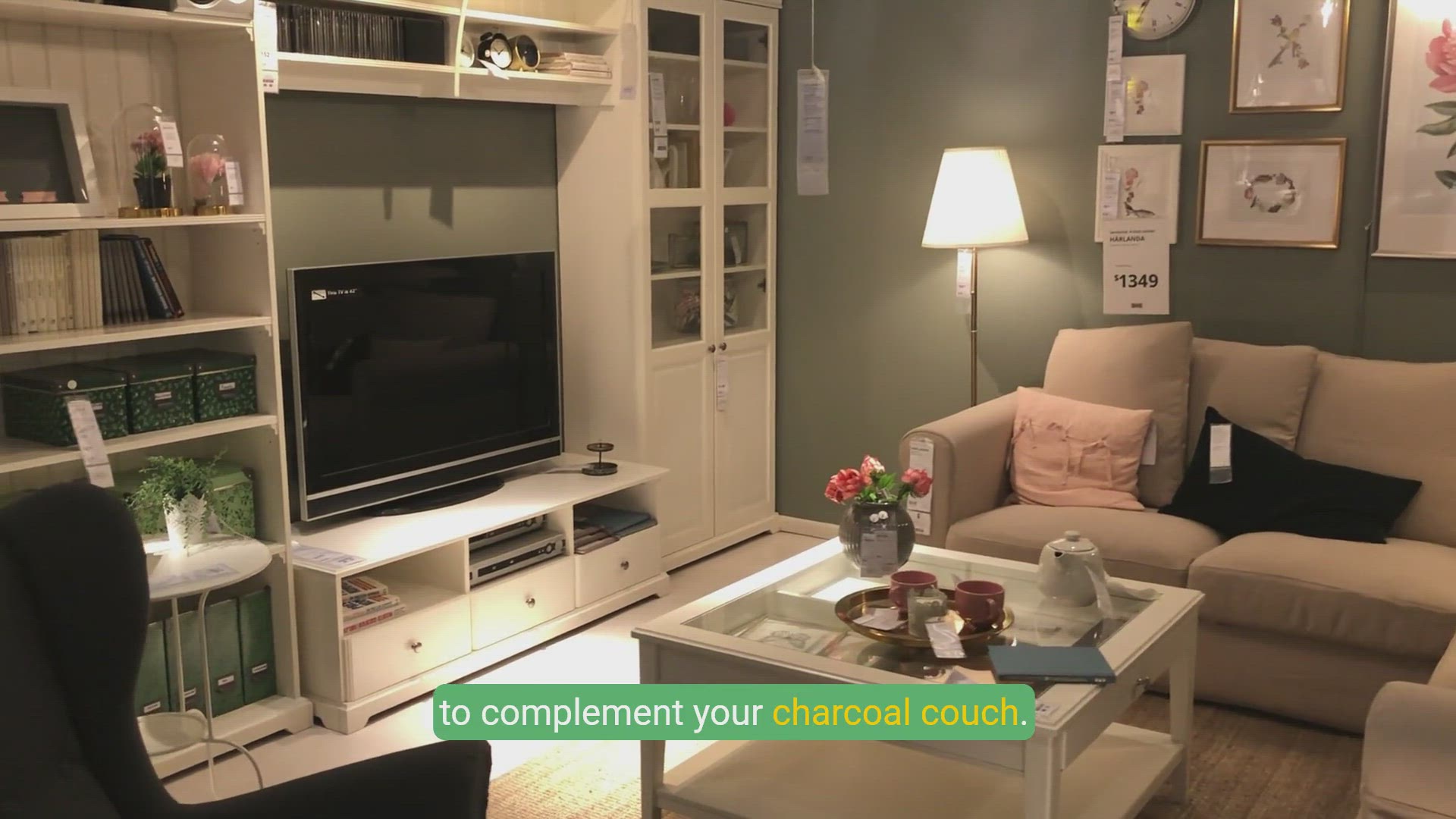 'Video thumbnail for Elegant Rug Ideas to Elevate Your Charcoal Couch Living Room'