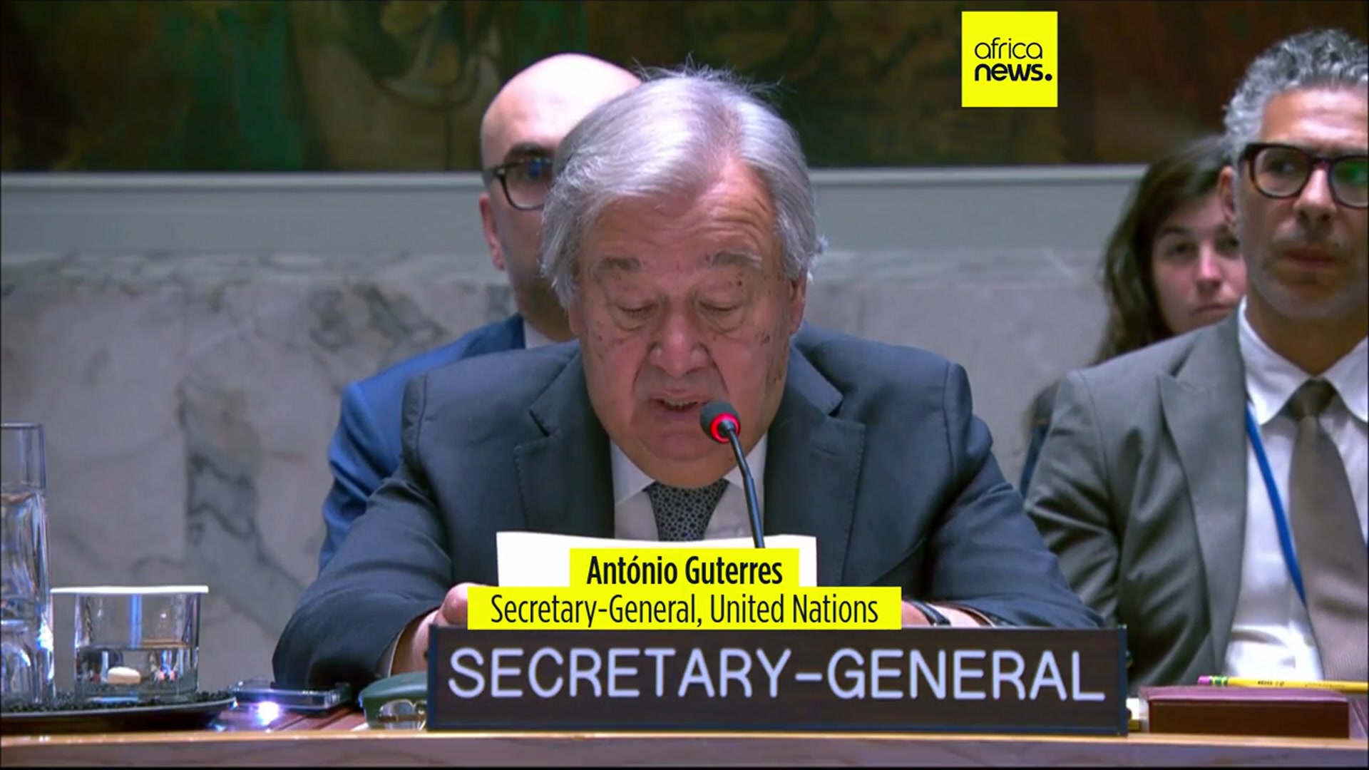 'Video thumbnail for Poverty drives instability, conflict - UN chief'