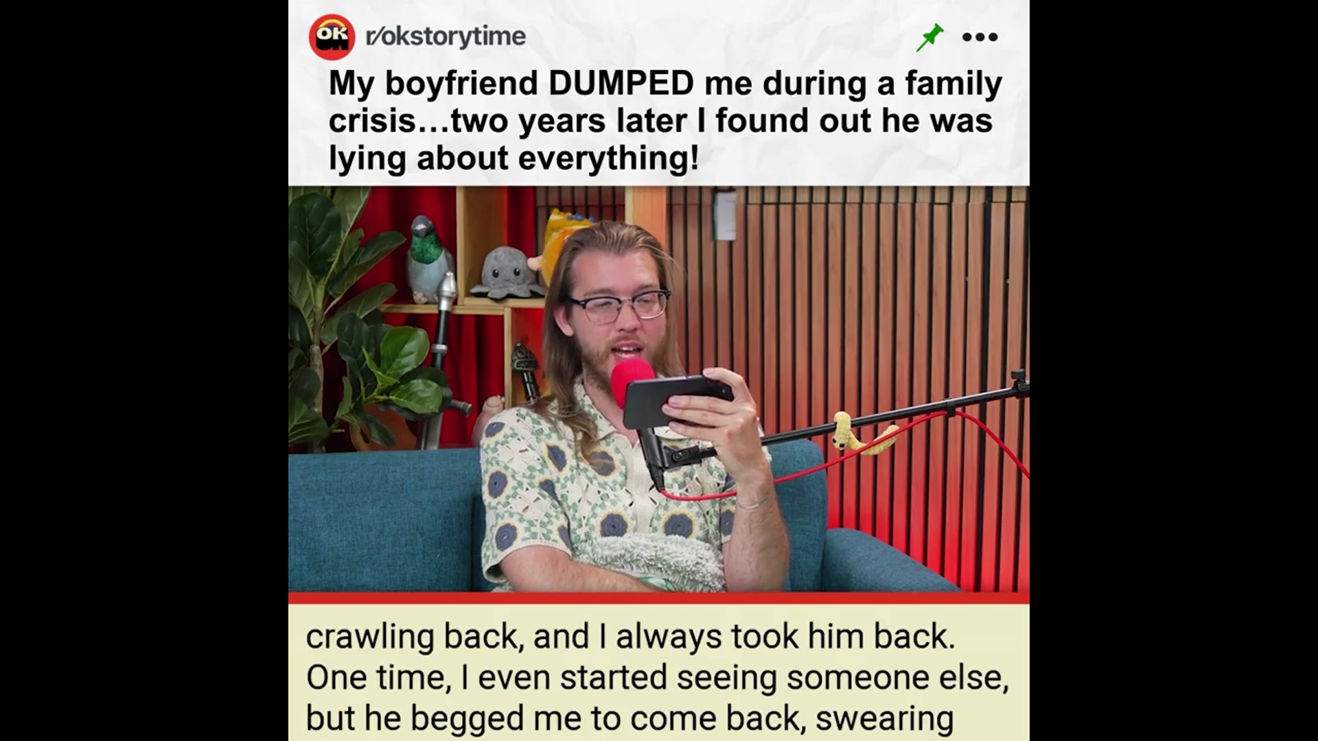 'Video thumbnail for He dumped me in crisis… then lied about everything. | Reddit Stories'