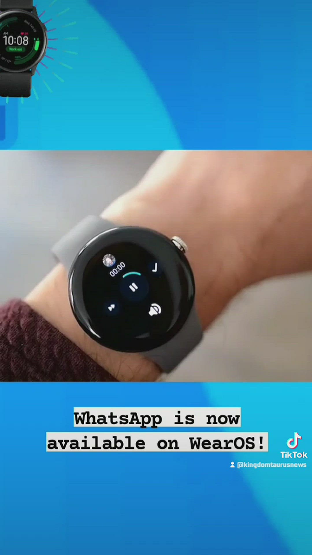 Video thumbnail for WhatsApp - WearOS - Smartwatch