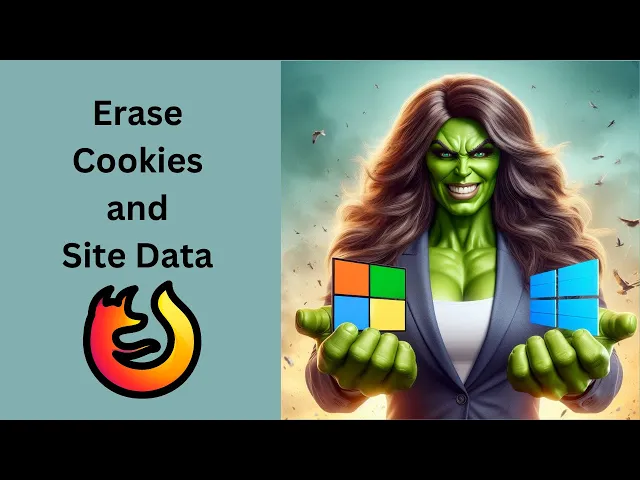 'Video thumbnail for How to Delete or Remove Cookies and Site Data in Firefox on Windows 11 or 10 | GearUpWindows'