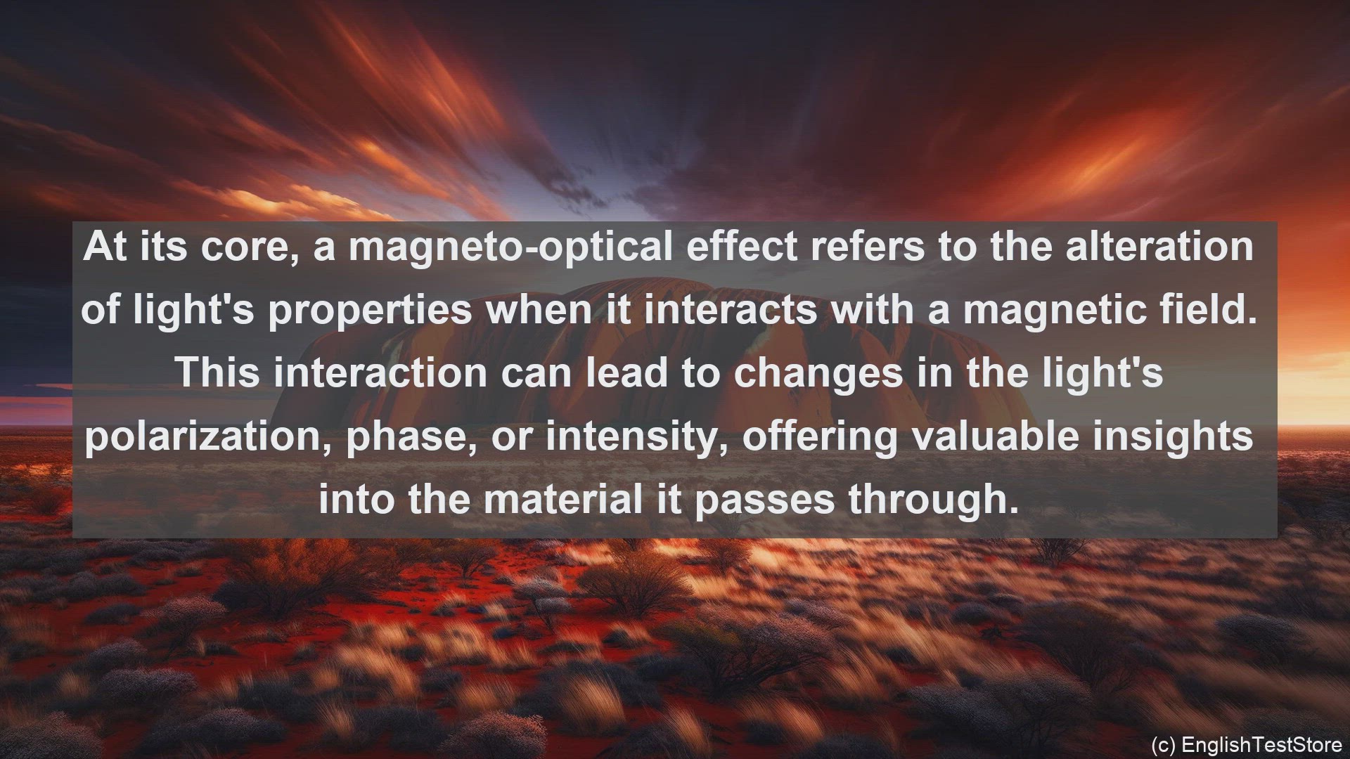 'Video thumbnail for Magneto optical effects in science  definition and examples'