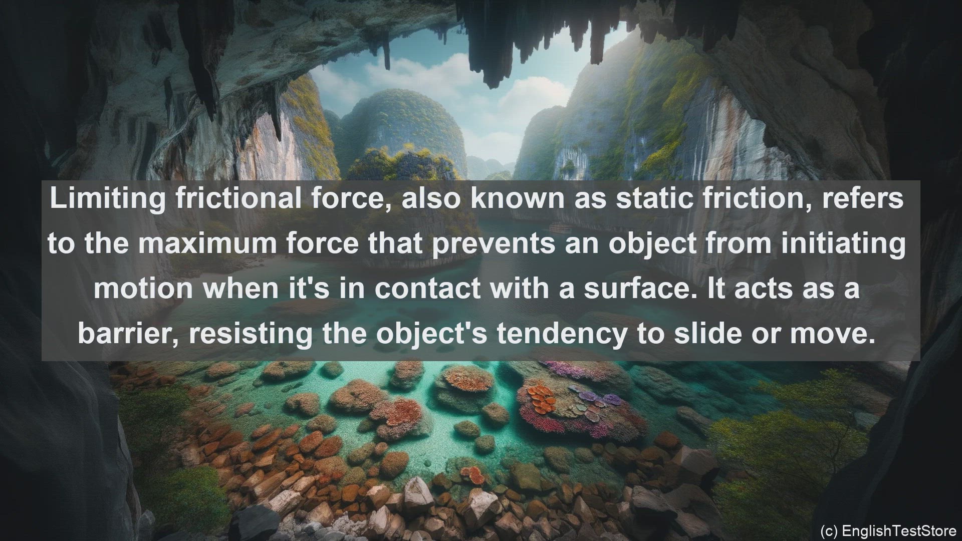 'Video thumbnail for Limiting frictional force in science  definition and examples'