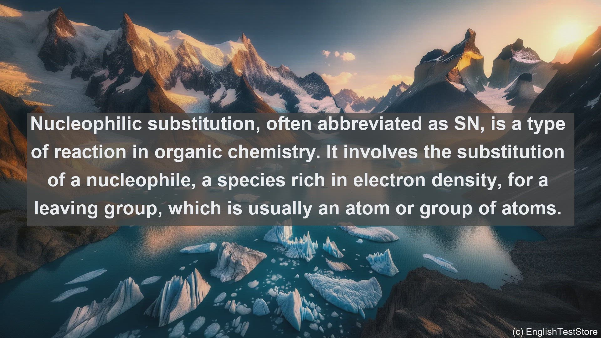 'Video thumbnail for Nucleophilic substitution in science  definition and examples'