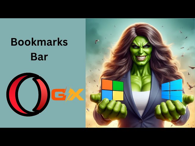 'Video thumbnail for How to Show or Hide Bookmarks Bar in Opera GX on Windows 11 or 10 | GearUpWindows Tutorial'