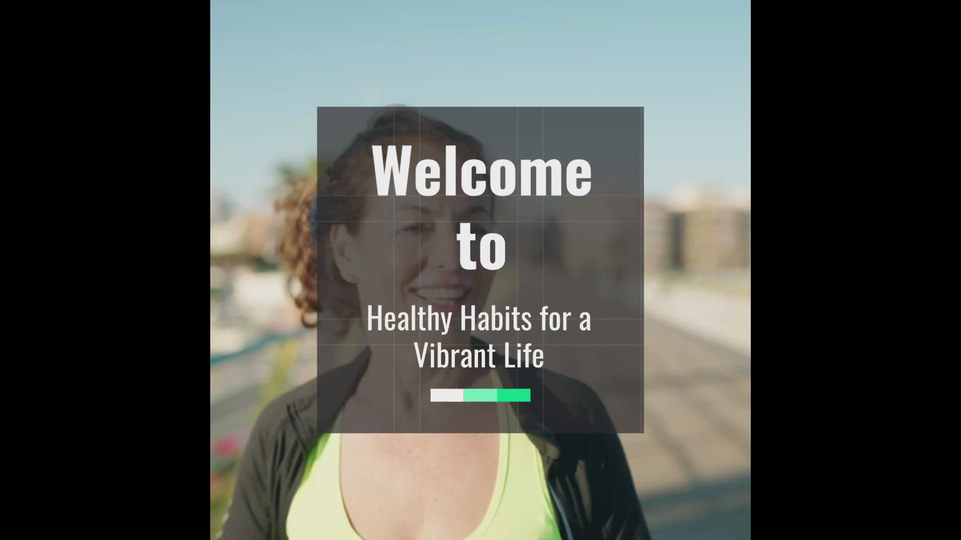 'Video thumbnail for Healthy Habits for a Vibrant Life'