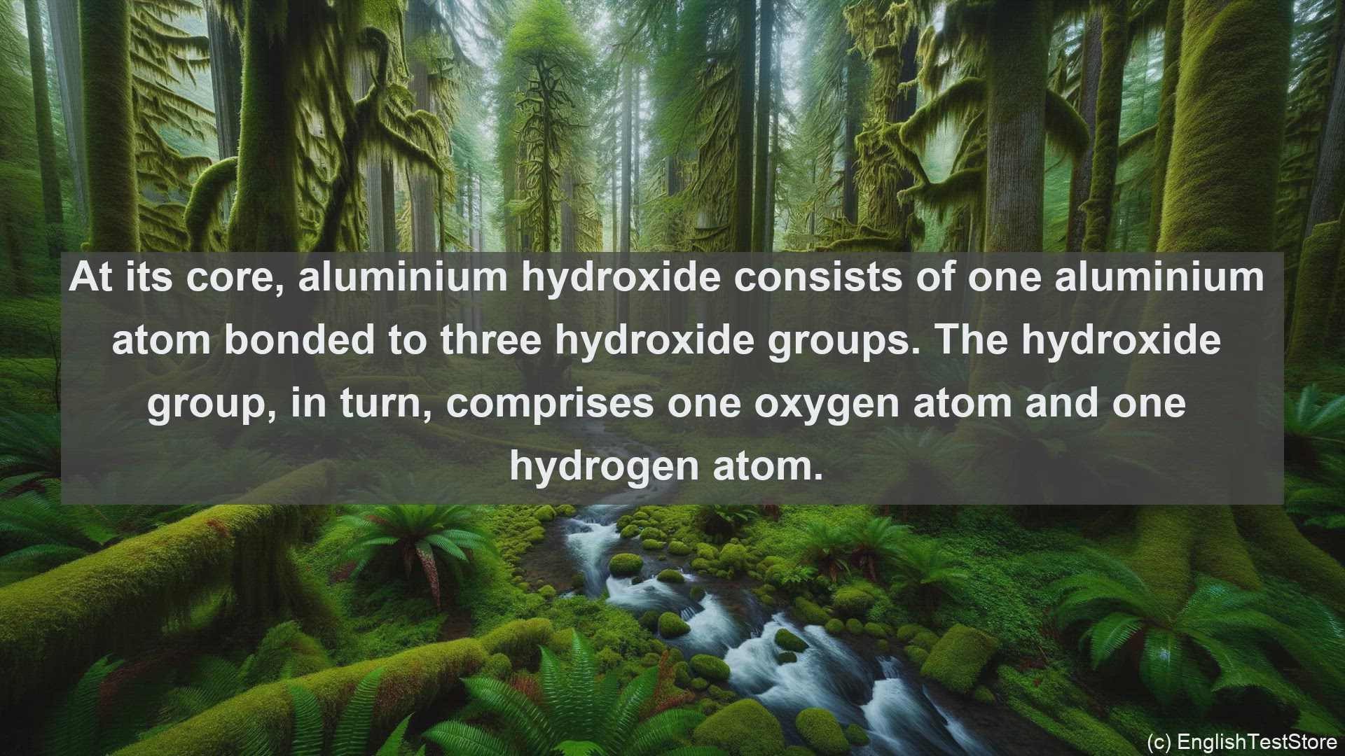 'Video thumbnail for Aluminium hydroxide in science  definition and examples'