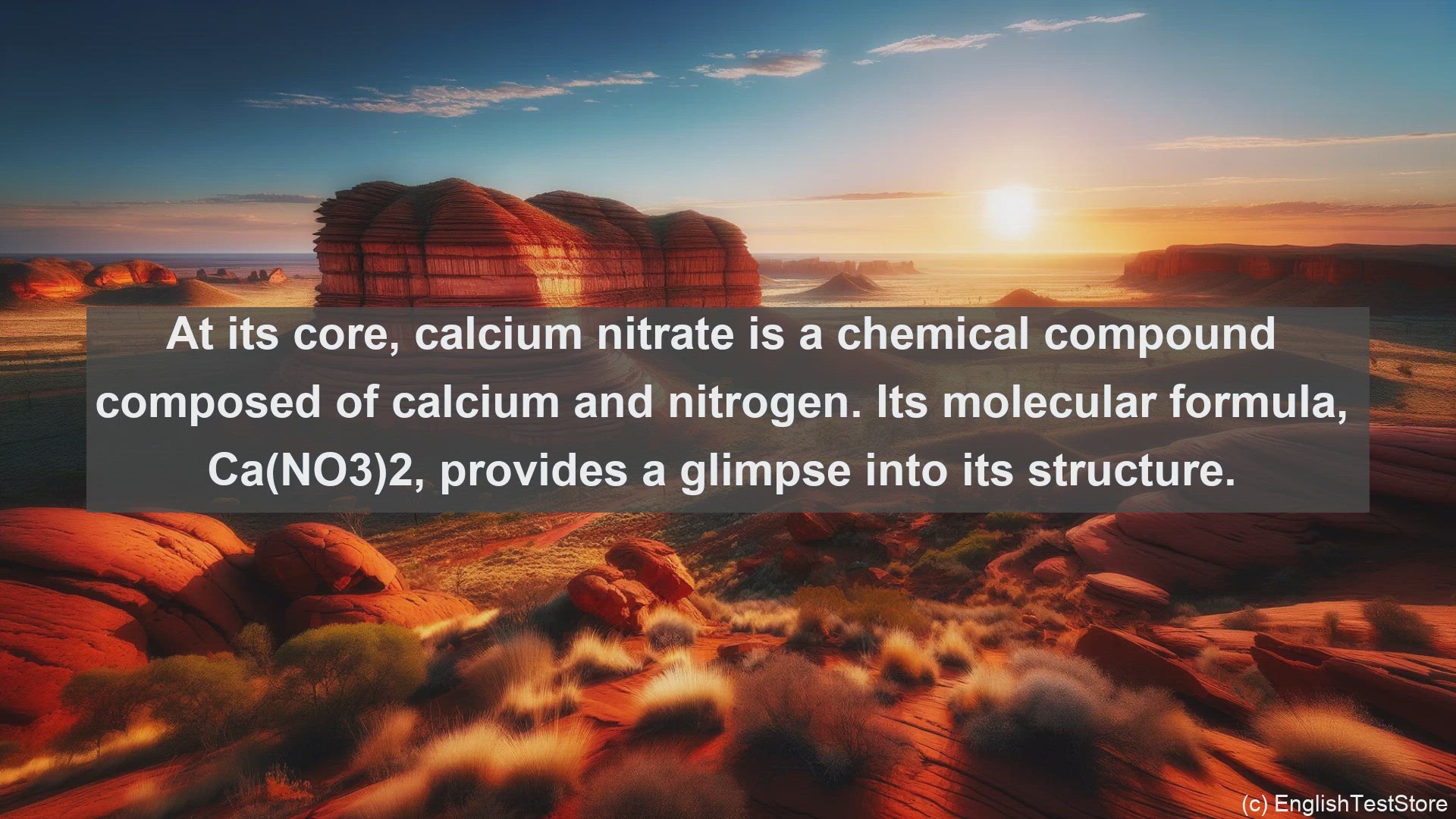 'Video thumbnail for Calcium nitrate in science  definition and examples'