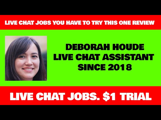 'Video thumbnail for Live Chat Jobs You have to try this one review'