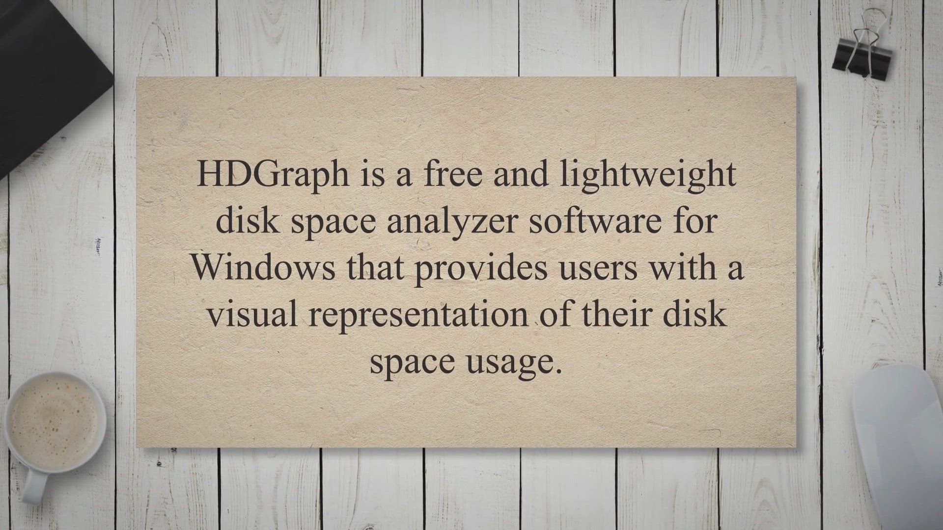 'Video thumbnail for Manage Your Disk Space Efficiently with HDGraph'