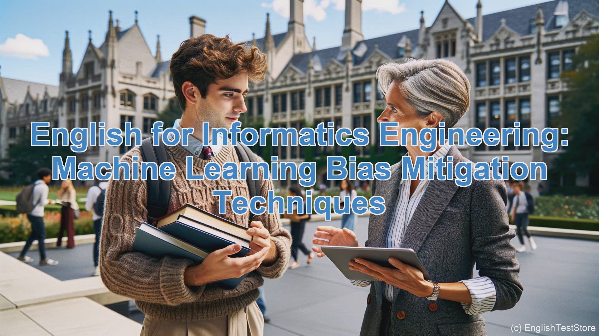 'Video thumbnail for English Conversation for Informatics Engineering: Machine Learning Bias Mitigation Techniques'