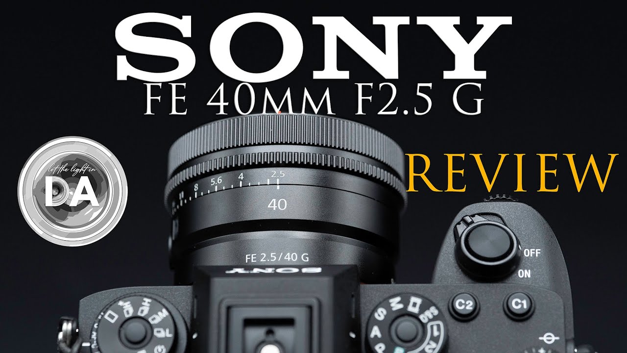 New Sony 2.5/40G actually very close in size to 2.8/35ZA: Sony