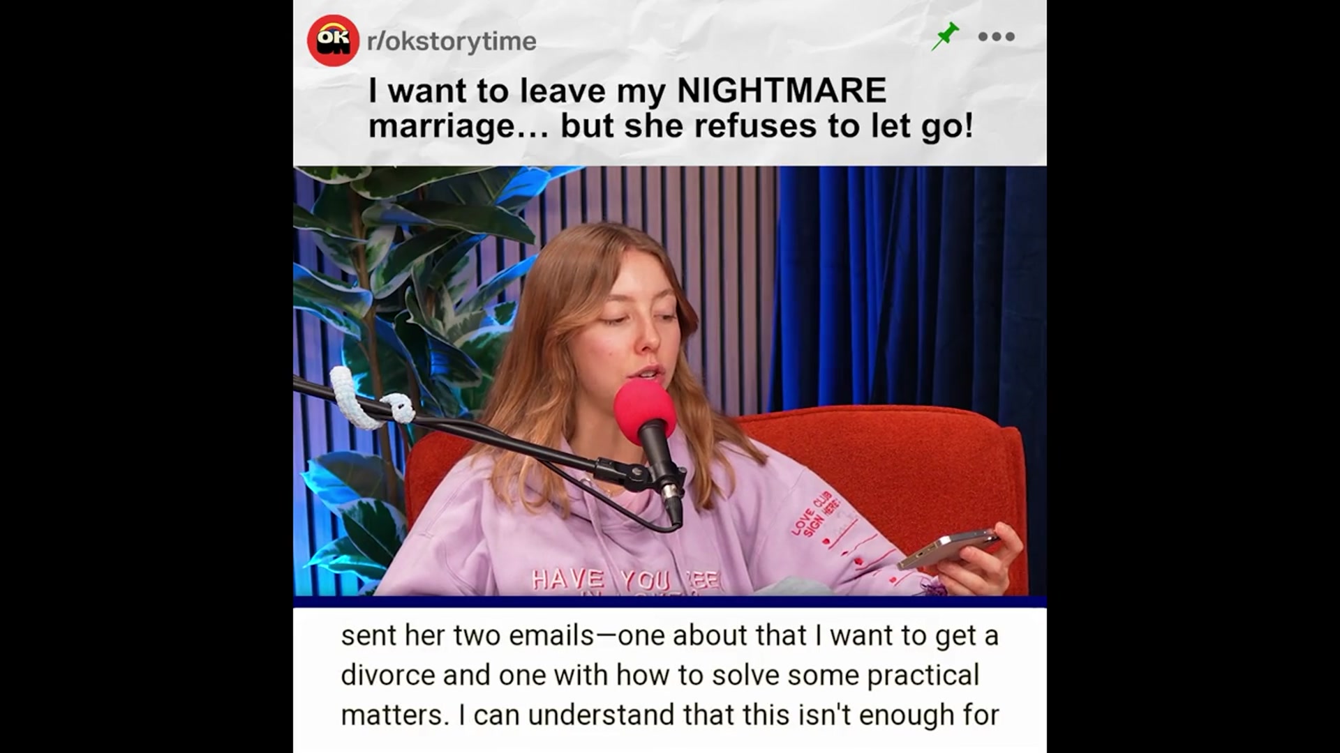 'Video thumbnail for I want to leave my difficult marriage… she’s not letting me go.  Part 2- r/relationships | Reddit Stories'